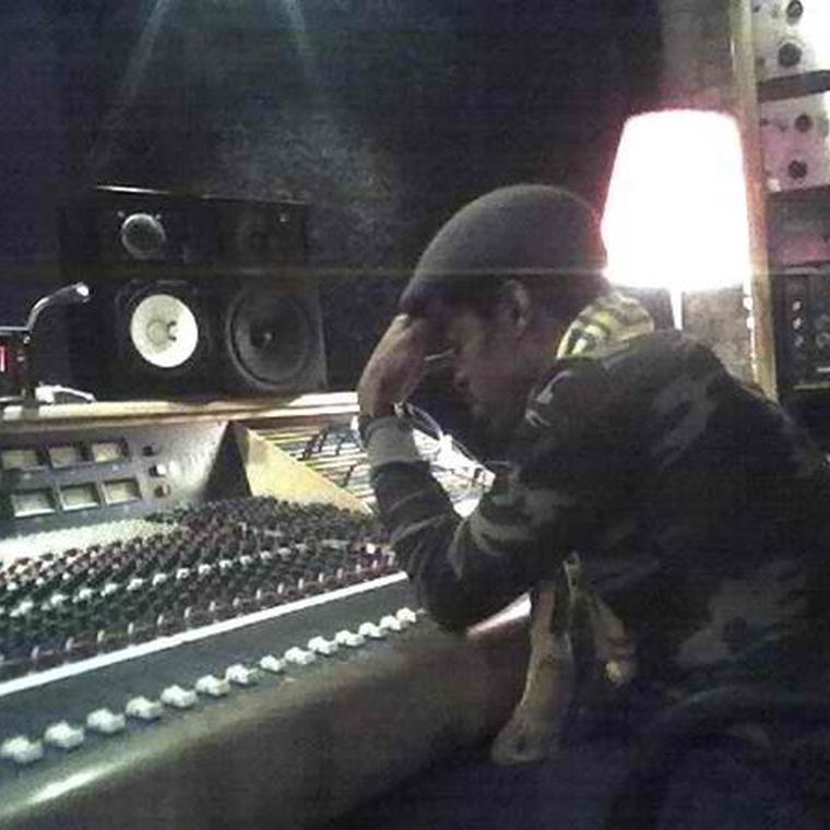 Andre 3000 at Orbit Audio, a Seattle recording studio