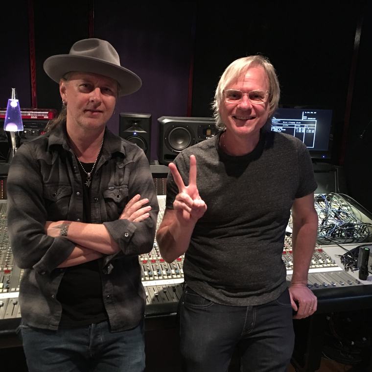 Jerry Cantrell at Orbit Audio, a Seattle recording studio